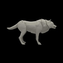 lobo mesa juegos bestia juego azar rpg rol Lobos 3d print model - Mito3D