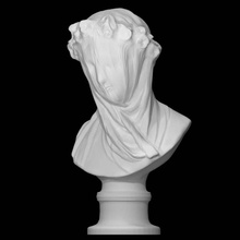 veiled lady minneapolis institute arts usa scan 3d print model - Mito3D