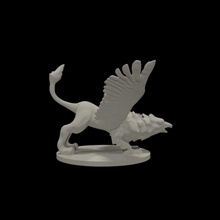 griffon tabletop greece mount mythology dungeonsanddragons d&d myth dnd pathfinder greekmythology dungeons&dragons 3d print model - Mito3D