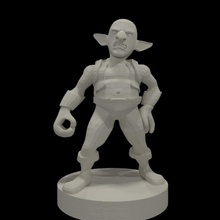 svirfneblin deep gnome tabletop dungeonsanddragons d&d dnd pathfinder dungeons&dragons deepgnome 3d print model - Mito3D