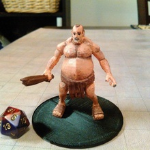 hill giant tabletop dungeonsanddragons titan d&d dnd pathfinder dungeons&dragons hillgiant 3d print model - Mito3D