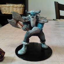 frost giant tabletop barbarian dungeonsanddragons titan d&d dnd pathfinder dungeons&dragons frostgiant 3d print model - Mito3D
