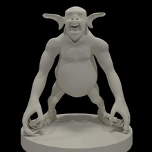 dretch table démon monstre donjons Dragons dnd éclaireur dragons 3d print model - Mito3D