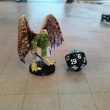 Aarakocra Sammlung Tischplatte Vogel Kämpfer Gaming Mönch Vögel Ranger dnd Dungeons Drachen 3d print model - Mito3D