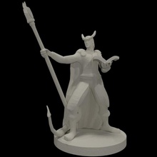 tiefling collezione tavolo demone diavolo combattente procedura guidata mago Dungeons and Dragons ranger stregone d dnd dungeon draghi chierico rouge 3d print model - Mito3D