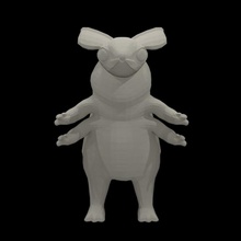 mothfolk toys & games bug fantasy gaming insect rpg tabletop game moth 3d print model - Mito3D