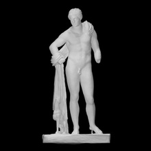 estatueta Dionísio Varredura 3d imprimível figura escultura estátua Peru mármore 3d print model - Mito3D