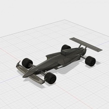 Formel 1 3d print model - Mito3D