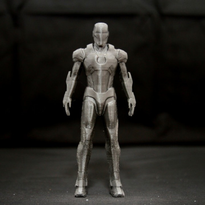 ferro uomo marchio 7 fan arte Stampa 3D stampante 3d supereroe Superhoremodel 3D print model - Mito3D