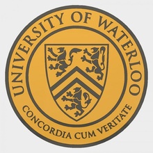 Üniversite deniz suyu logo hayran Sanat uw Waterloo Üniversitesi 3d print model - Mito3D