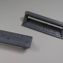 door handles & garden handle doorhandle diyproject w2media 3d print model - Mito3D
