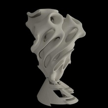 3daward1 & garden award sculpture 3d print model - Mito3D