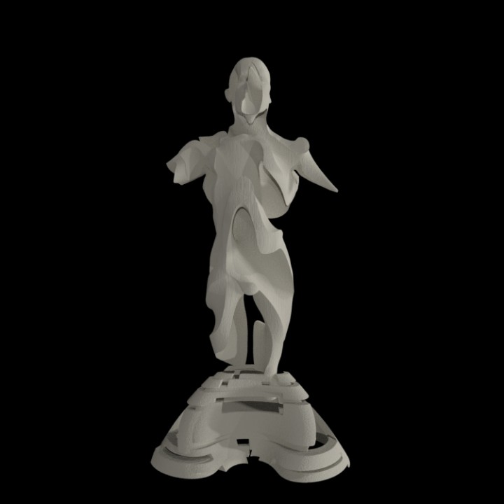 3daward2 & garden award sculpture 3D print model - Mito3D