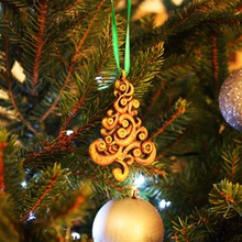 tree pendant & garden christmas decoration 3d print model - Mito3D