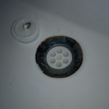 sink insert & garden bathroom plug basin 3d print model - Mito3D