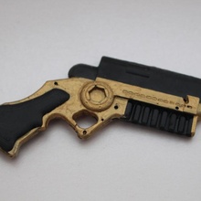 batman grappin pistolet accessoires cosplay chauve souris film Jeu homme super héros arme dc Xbox playstation pc blaster 3d print model - Mito3D