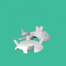 Pasqua tartaruga tinkercad 3d print model - Mito3D