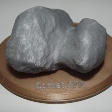 Komet 67p Bildung comet 3d print model - Mito3D