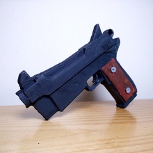 vierzehn Gewehr Requisiten Cosplay Gaming Pistole Fortnitegun 3d print model - Mito3D