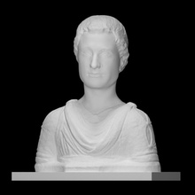 alesso di luca mini scan 3d printable bust face head man portrait roman sculpture statue florence italy 3d print model - Mito3D