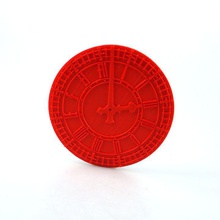 big ben clock face coaster & garden competition-verbatim kitechen 3d print model - Mito3D