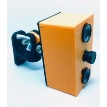 raspberry pi case compatible asian noir camera gadgets & electronics raspberrypizerow smarthome 3d print model - Mito3D