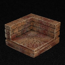 openforge 20 cut stone corner tabletop miniatures rpg terrain dungeon dnd pathfinder tiles openforge2 3d print model - Mito3D