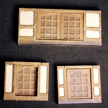 openforge 20 wall construction kit tudor backs tabletop miniatures rpg wood dungeon dnd pathfinder tiles tavern openforge2 openforgeckit terraintile 3d print model - Mito3D