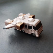 puffy vehicles - eagle 5 spaceballs toys & games wekster eagle5 3d print model - Mito3D