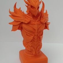 daedric armor fan art 3d print model - Mito3D