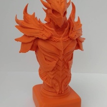 daedric armure ventilateur art 3d print model - Mito3D