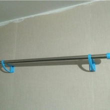 kitchen towel holder 3 4 inch ss pipe & garden bathroom hanger household 3d print model - Mito3D
