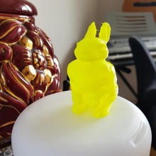 fluffy bunny toys & games 3d print model - Mito3D
