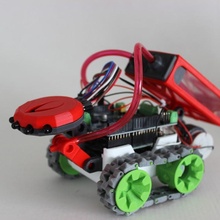 smars pompiere mod gadget elettronica arduino modulare robot camion acqua sensor modulo fiamma bot dei pompieri 3d print model - Mito3D