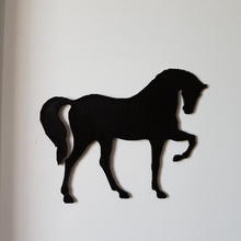 Ombre cheval Entriege Spielzeuge Spiele Dekoration Design Figur Schaffung Deko Wohnkultur animaux noir Quatitat Kralle Jumaus Couverte Personnage Chambre d'Enfant 3d print model - Mito3D