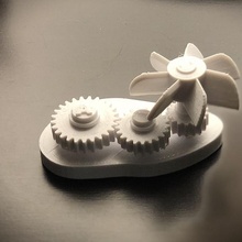 moving gears education gearbox movinggears 3d print model - Mito3D