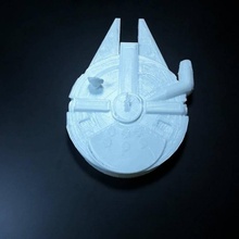 millénaire faucon jouets Jeux Pâques guerres étoiles jouet Han Solo Chocolat tinkercad MillenniumFalcon 3d print model - Mito3D