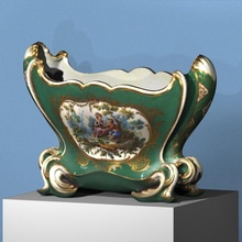 Vres vaso cuvete Varredura porcelana Waddesdon 3d print model - Mito3D