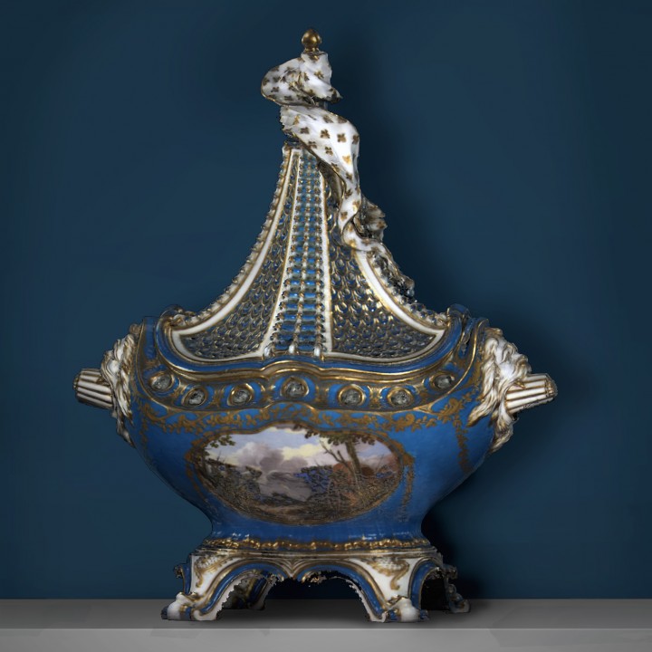 Potpourri Vase vres Scan Schiff 3D print model - Mito3D