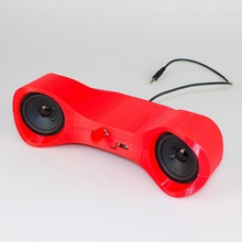 imbattable beats boom box gadgets l'électronique boombox musique portable parleurs 3d print model - Mito3D