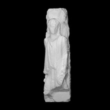 frammento registro sarcofago scansione 3d stampabile Roma scultura marmo sollievo 3d print model - Mito3D