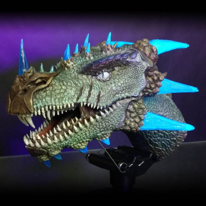 dragonology ii fan art dragon sculpture zbrush high resolution 3D print model - Mito3D