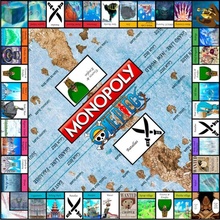 piece monopoly board games anime figures weapons board-game one-piece hats fan-made 3d print model - Mito3D