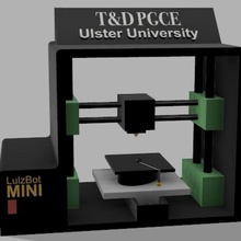 laurea cappello tecnologia design Università Ulster 3d print model - Mito3D
