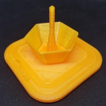 ringstand earring box & garden tinkercad 3d print model - Mito3D