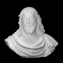 Büste Christus Scan Kopf Jesus Porträt Skulptur Renaissance Italien Lehm 3d print model - Mito3D