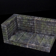 openforge 20 cut stone external corner tabletop miniatures rpg terrain dungeon dnd pathfinder tiles openforge2 3d print model - Mito3D