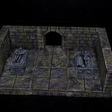 openforge 20 tomb grantham tabletop miniatures rpg terrain dungeon dnd pathfinder tiles openforge2 3d print model - Mito3D