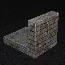 openforge 20 cut-stone external arrow slit tabletop miniatures rpg terrain dungeon dnd pathfinder tiles openforge2 3d print model - Mito3D