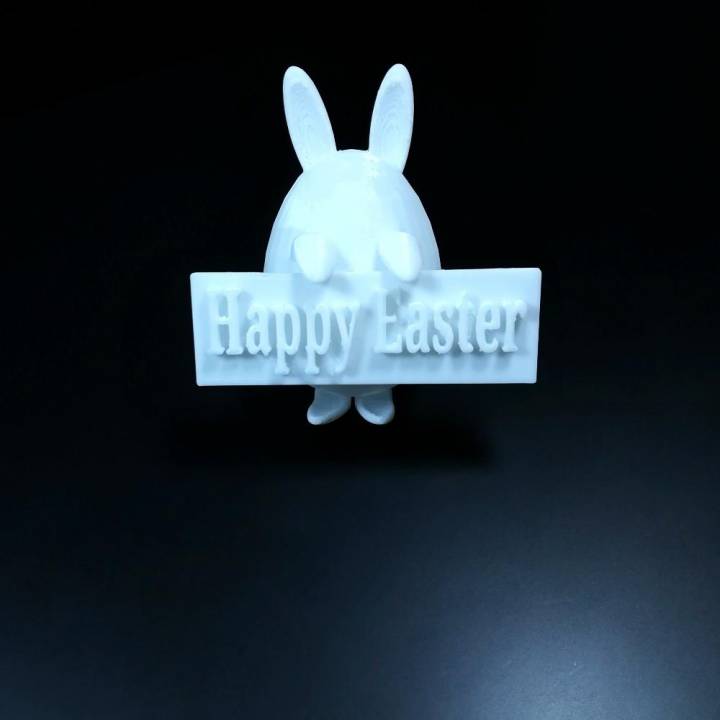 happy easter & garden 3D print model - Mito3D